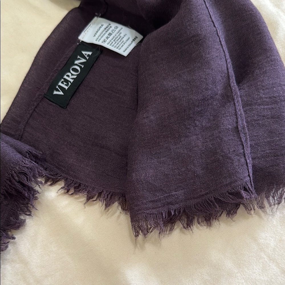 Versona Purple Scarf - Picture 3 of 3